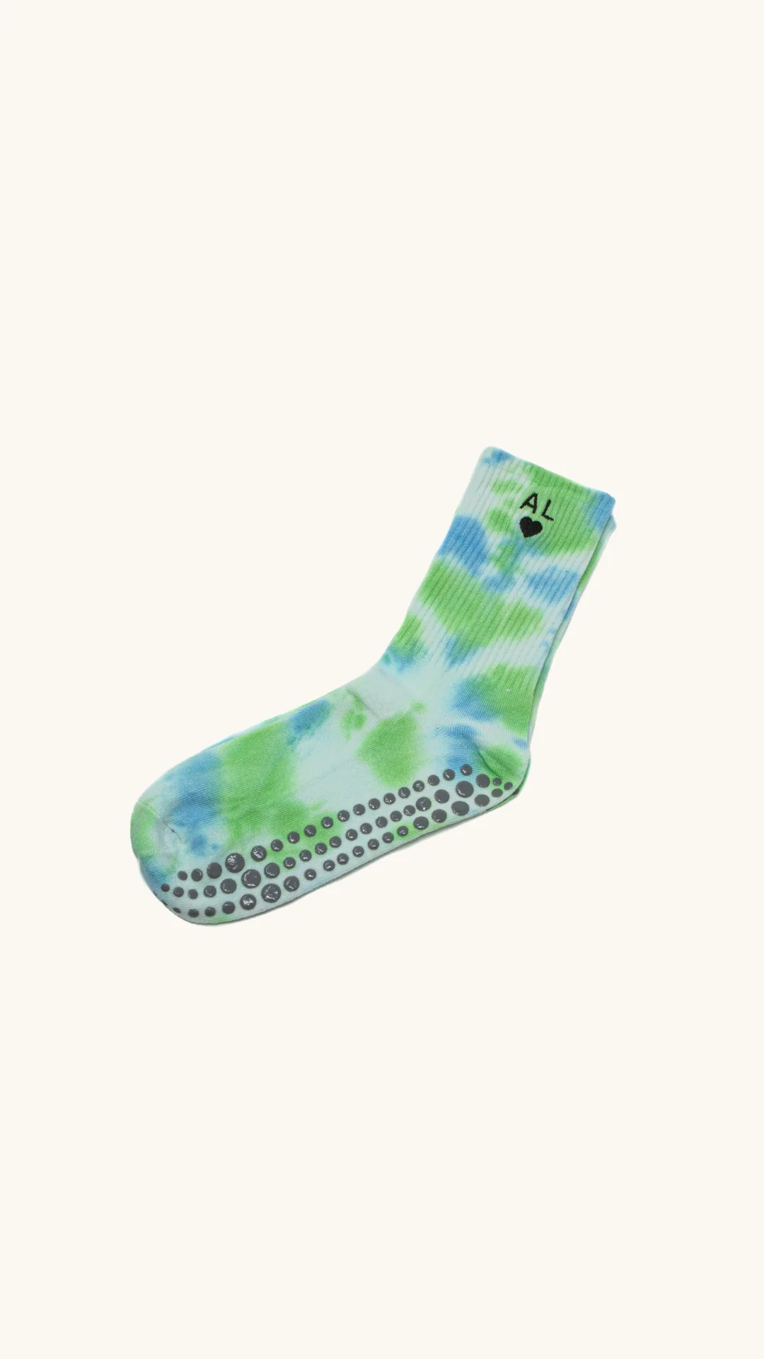 Socks Green Blue Tie & Dye