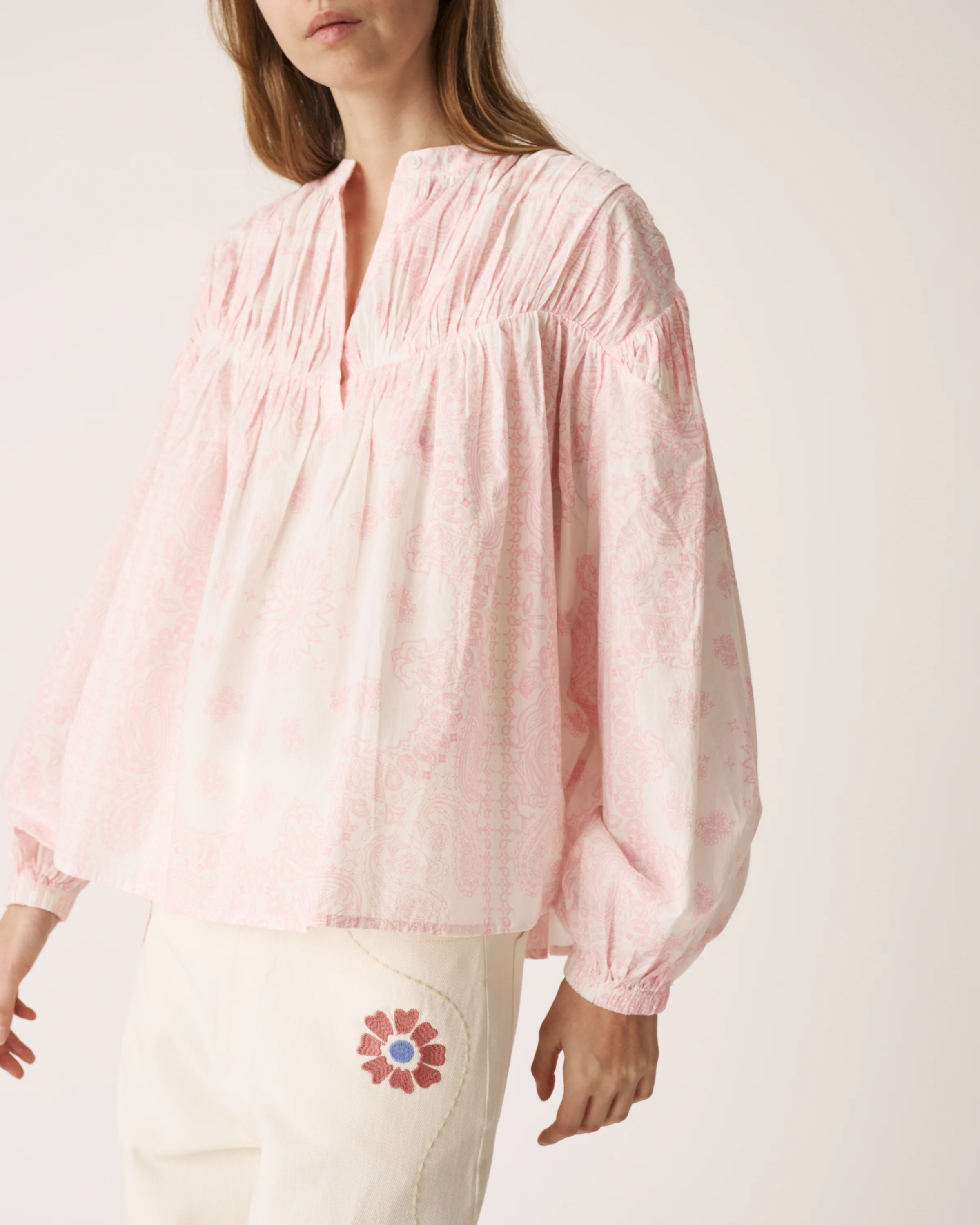 Awa Blouse Pink