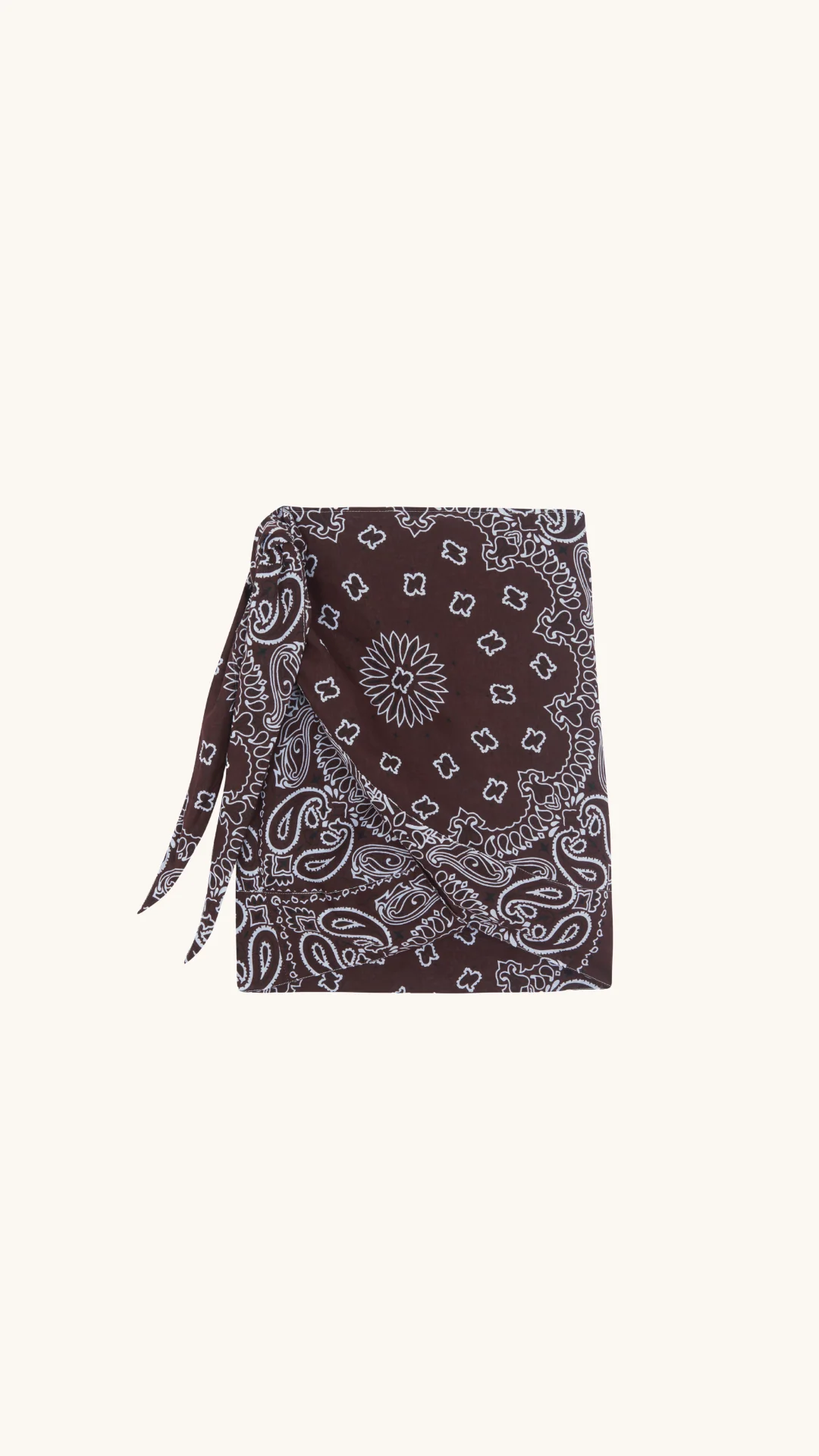 Bandana brown Sarong - Image 3