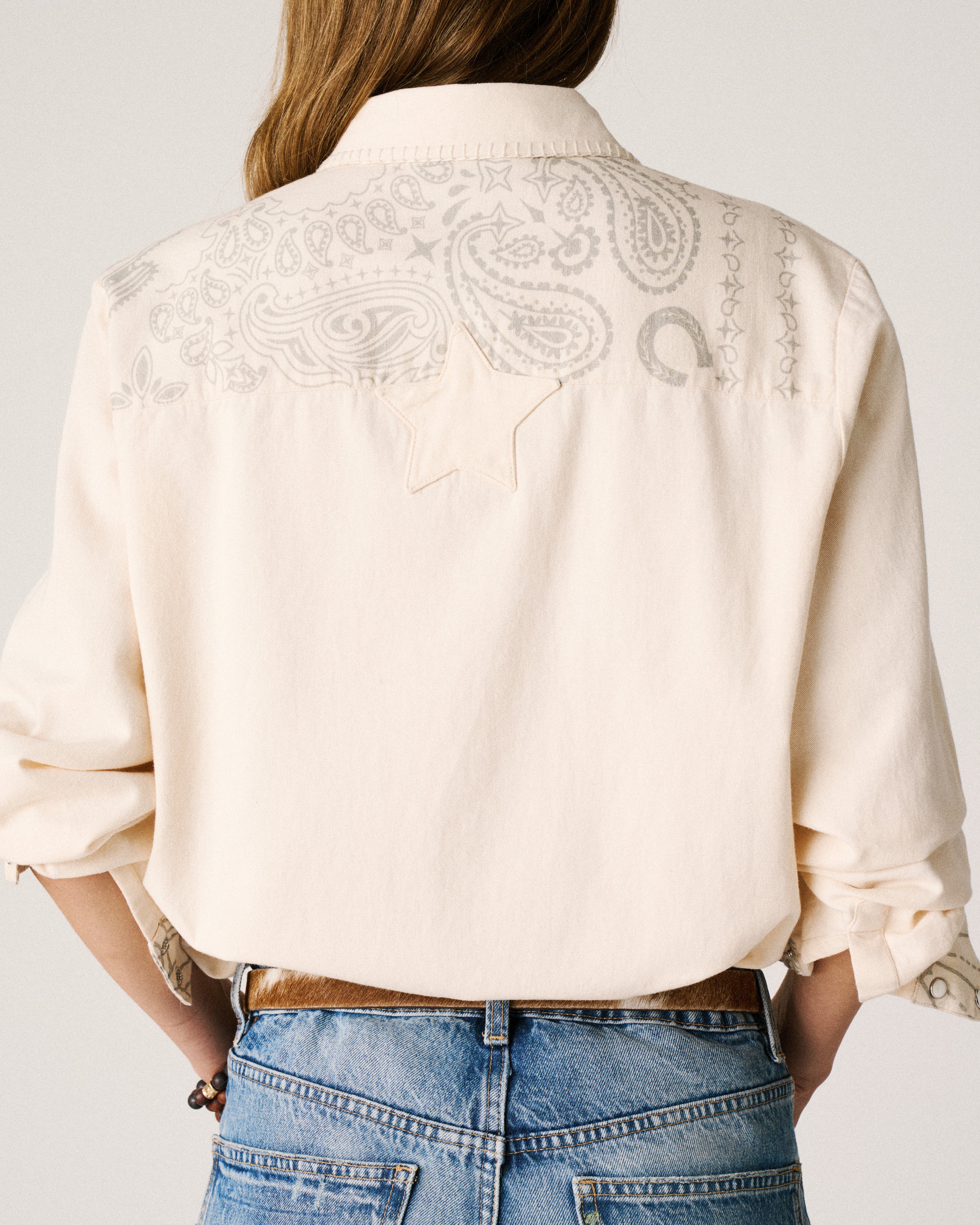 Bandana cream shirt - Image 2