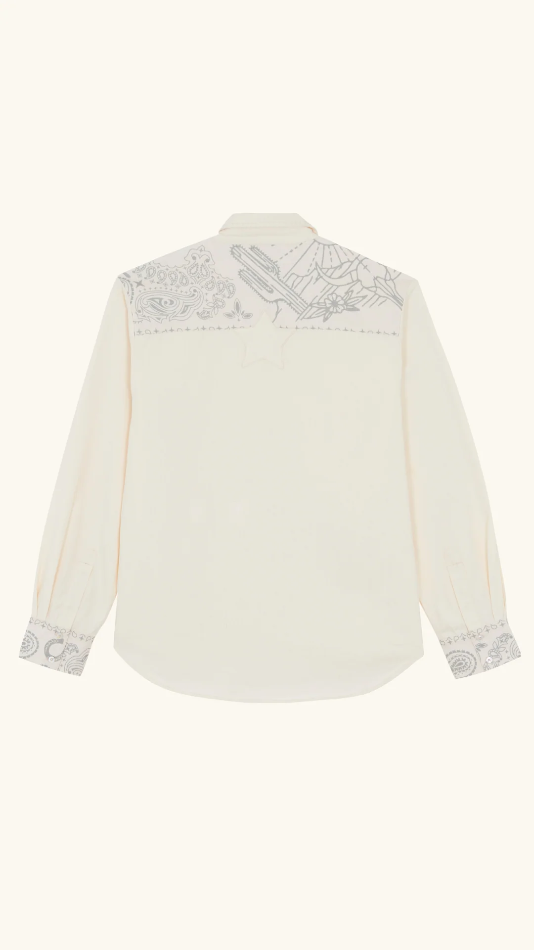 Bandana cream shirt - Image 5
