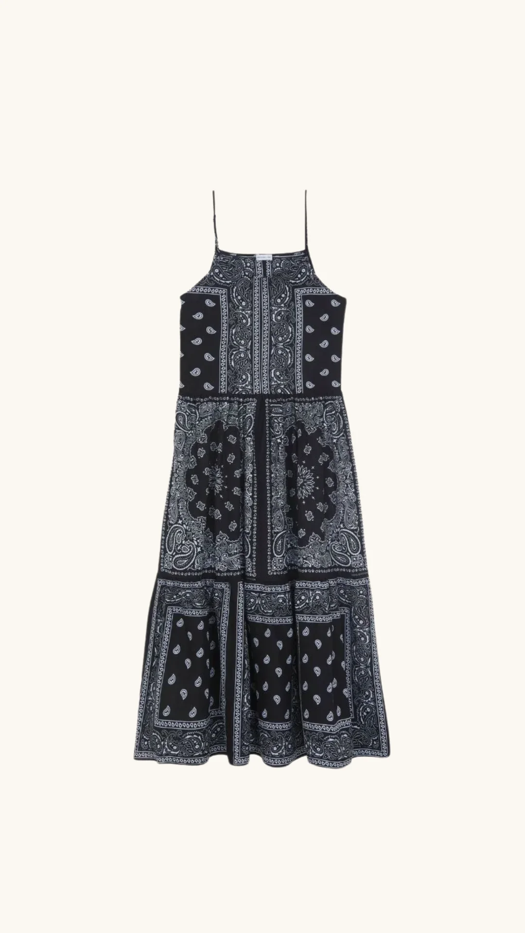 Black bandana dress