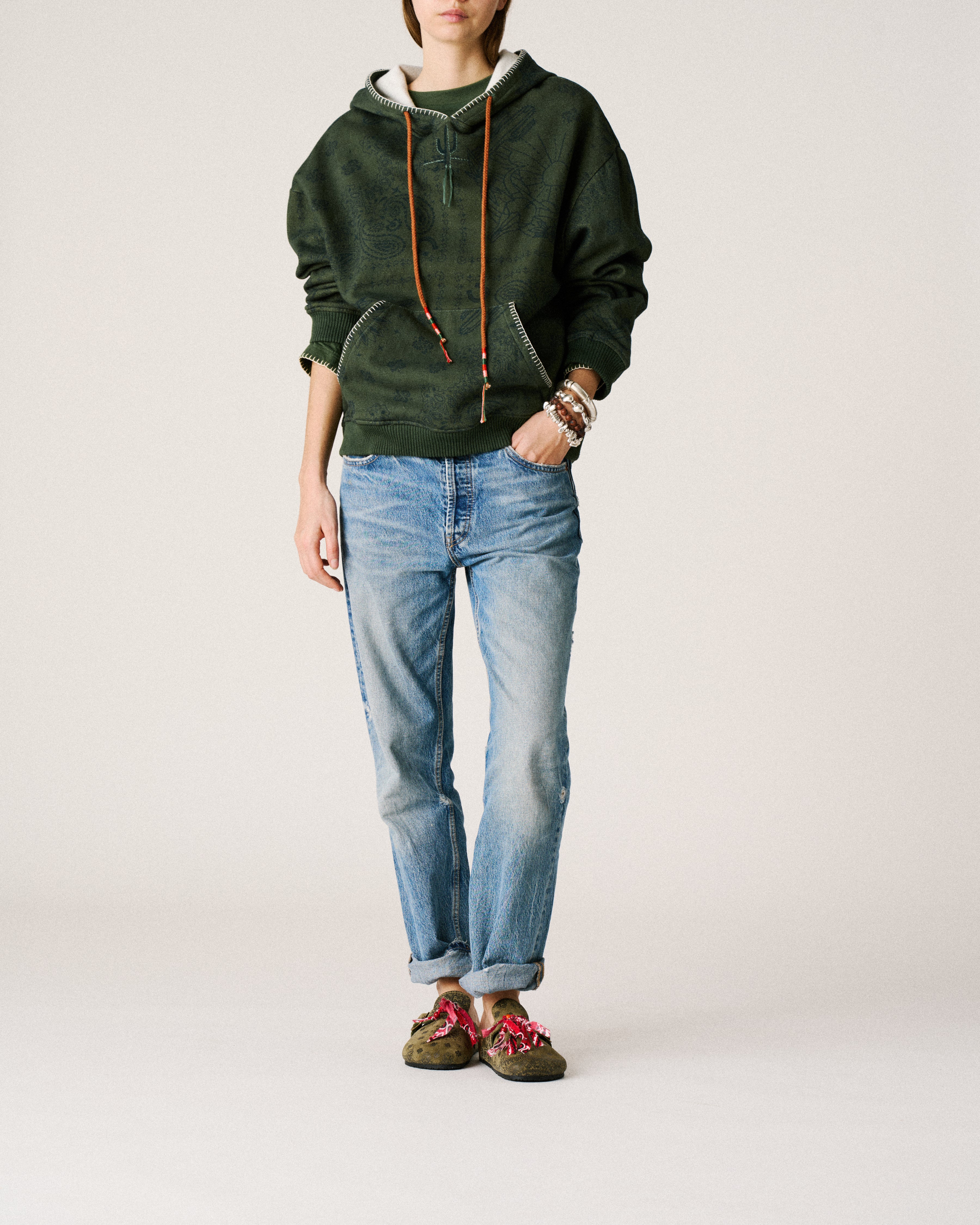 Green hoodie - Image 2