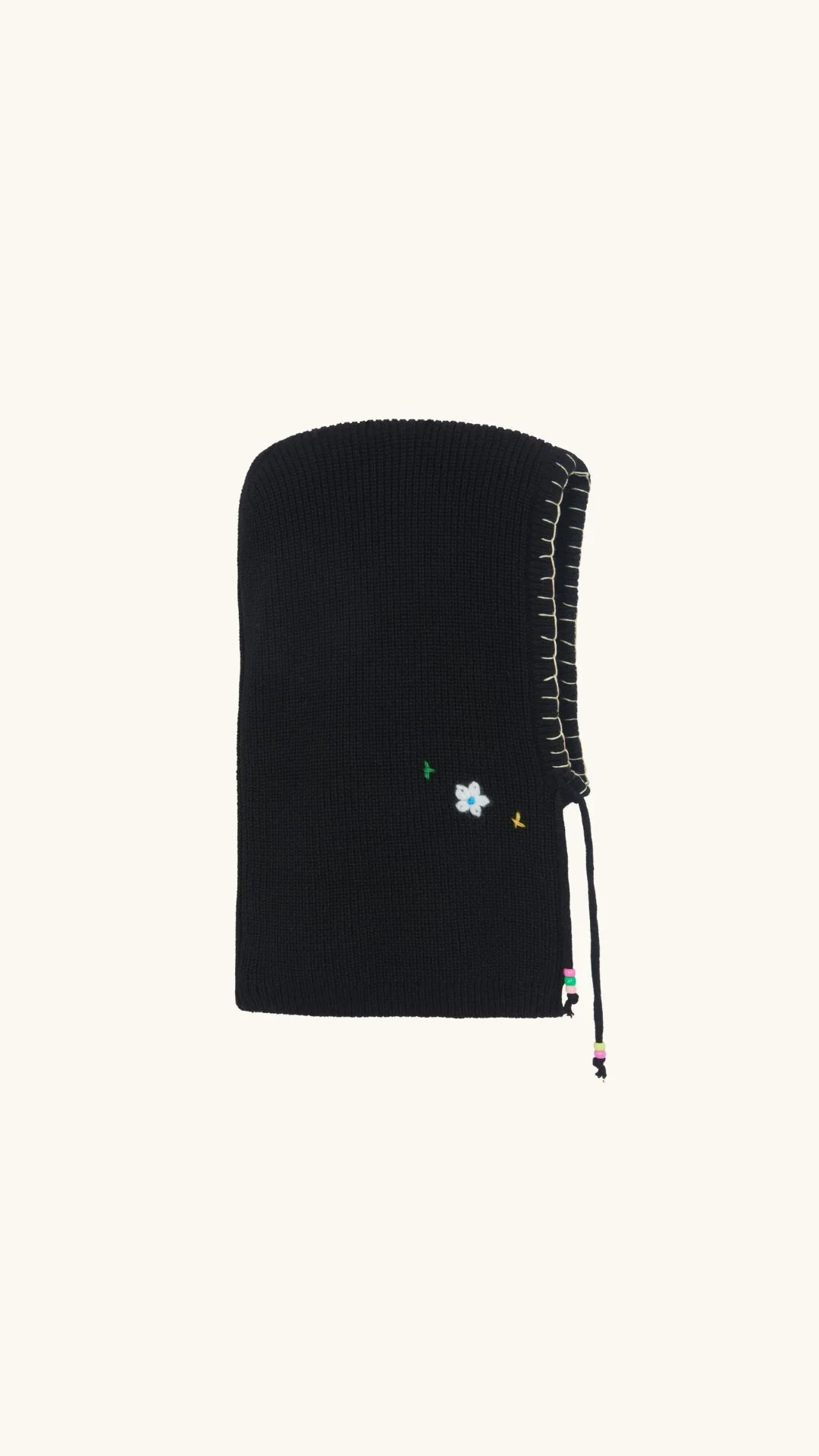 Hoodie hat black - Image 3