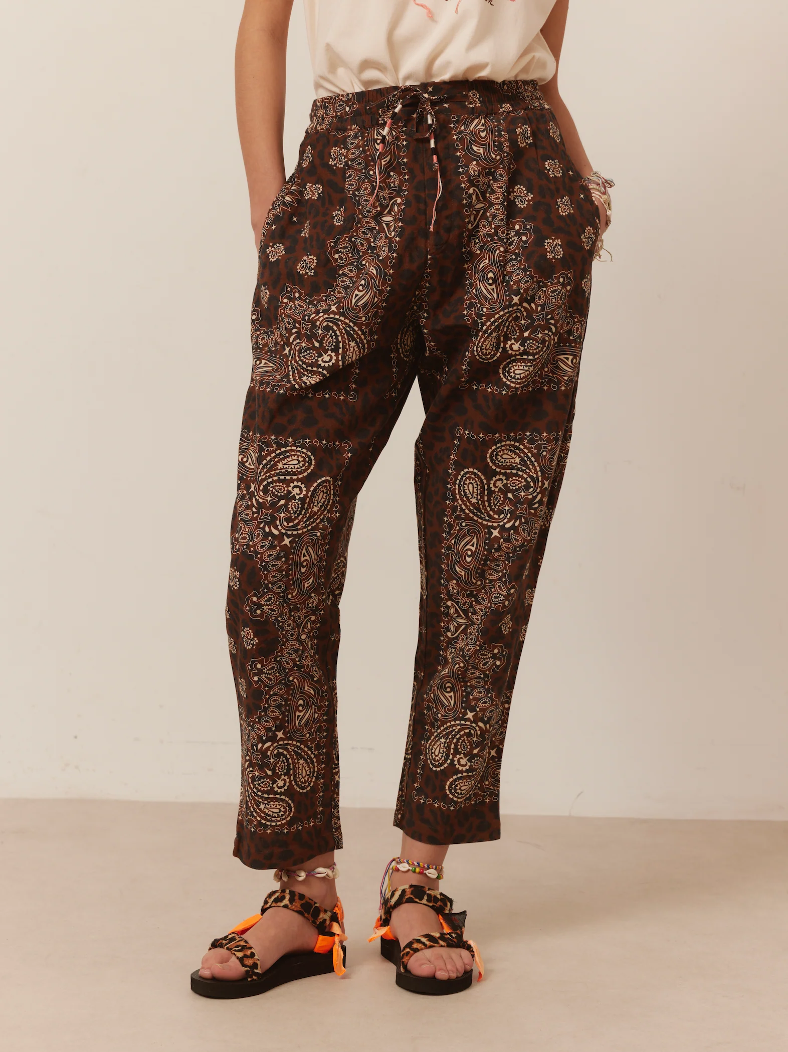 Bandana leopard pants - Image 2