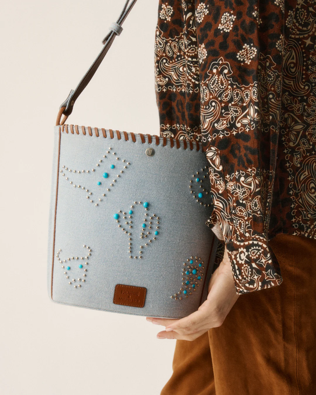 Pierce bag Denim