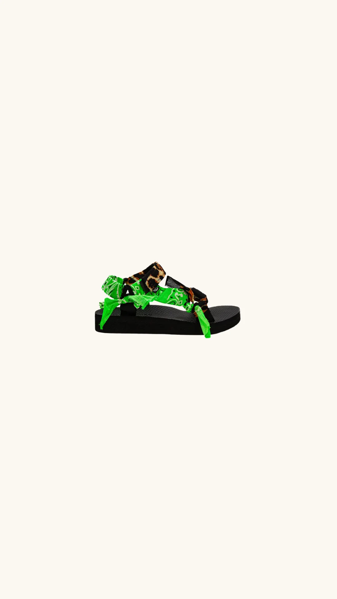Trek-kids leopard & fluo green