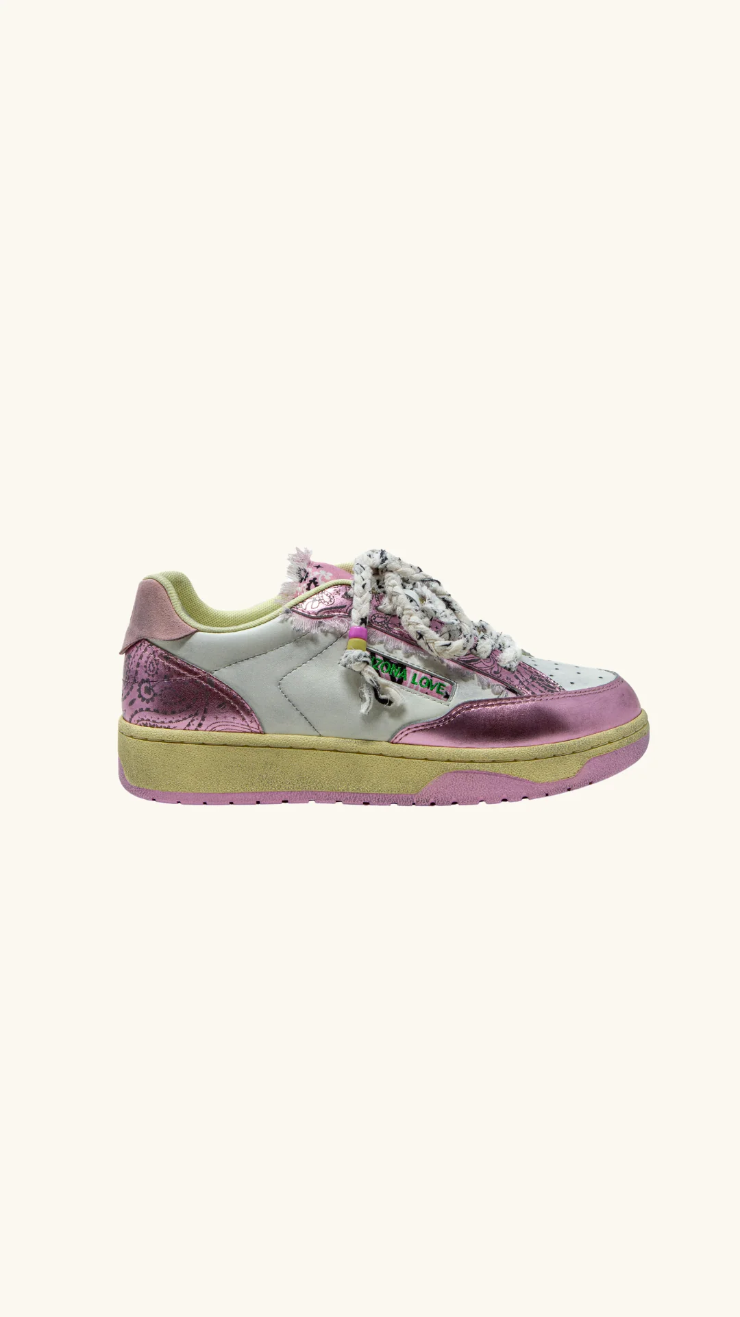 Venice sneakers metallic pink