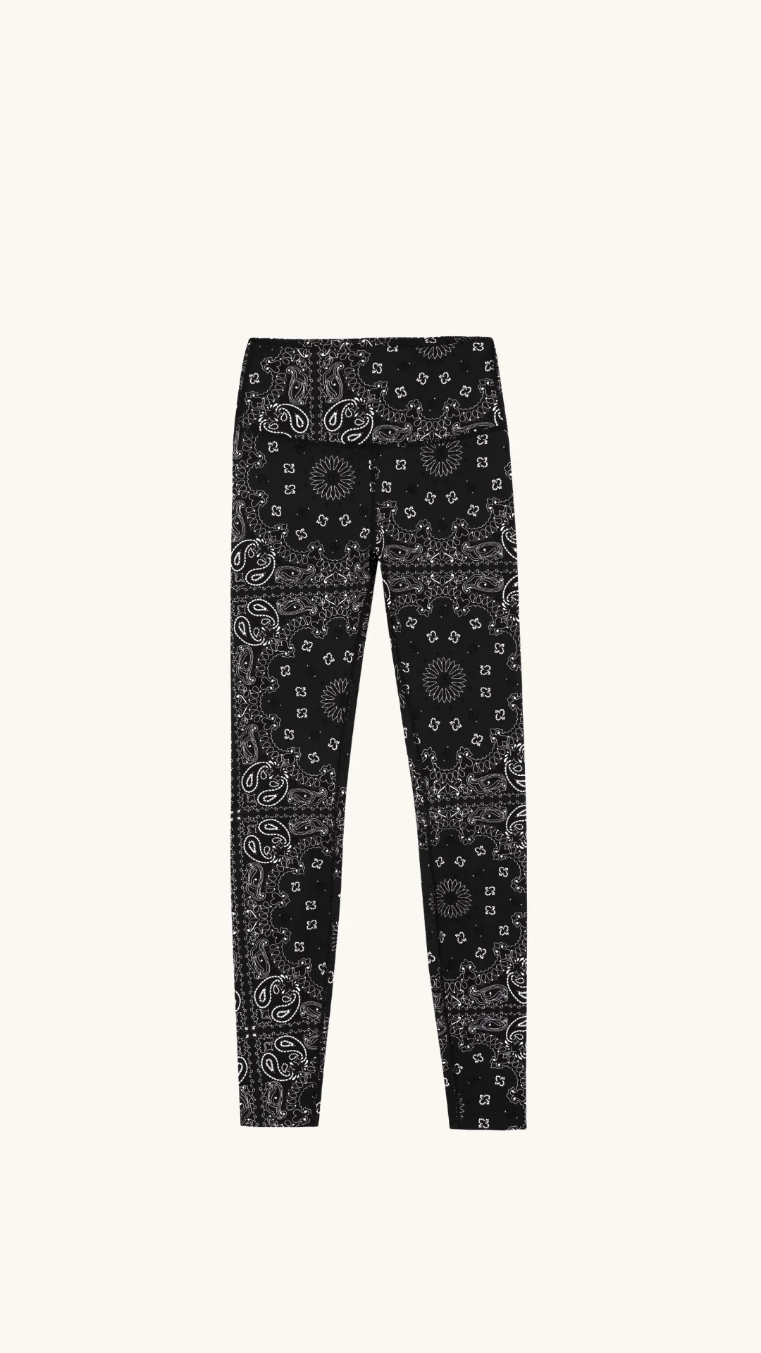 YOGA LEGGING BLACK BANDANA - Image 3
